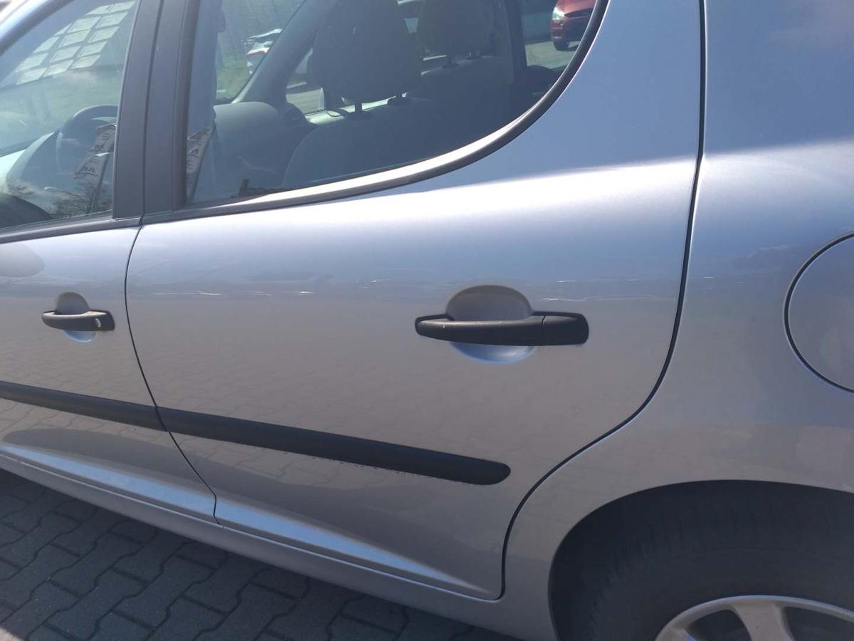 Peugeot 207 original T&uuml;r hinten links EZR Aluminium Grau Rohbau Bj.2007
